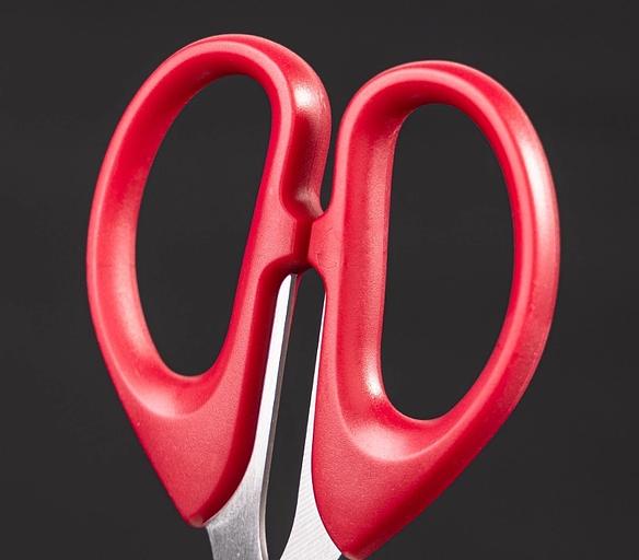 Ножницы Deli EM610 офисные 180мм ручки пластиковые сталь ассорти чехол с европод. фото 4