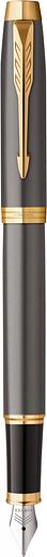 Ручка перьев. Parker IM Premium Grey Core GT (2213776) M черн. черн. подар.кор. фото 2