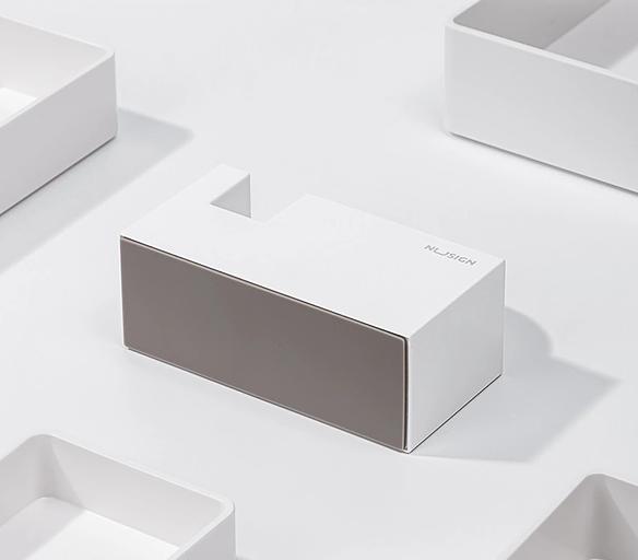 Диспенсер канцелярская для клейкой ленты Deli ENS121 в коробке фото 4