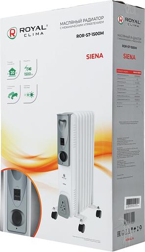 Масляный обогреватель Royal Clima ROR-S7-1500M 1500W фото 9