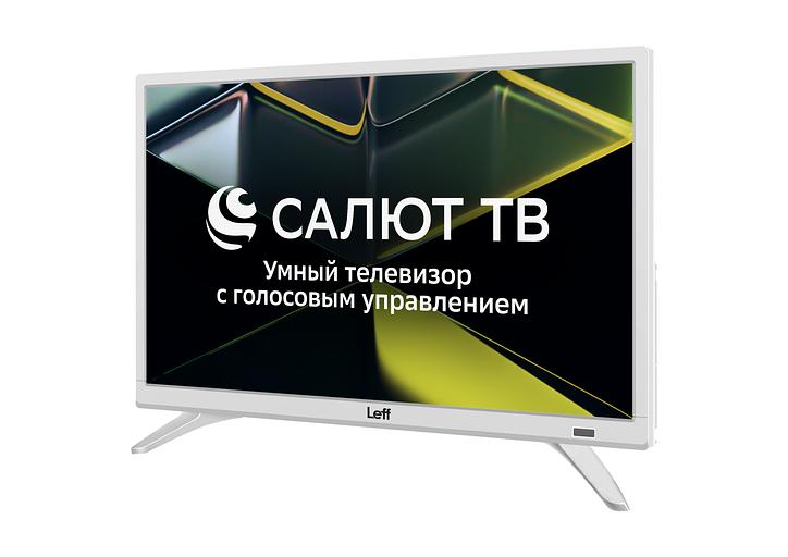 Телевизор LCD 24" FHD WHITE SALUT SMART 24F691T LEFF фото 1
