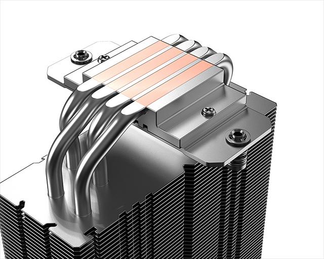 Кулер для процессора ID-COOLING FROZN A410 SE ARGB LGA1700/1200/115X/AM5/AM4 (10шт/кор, TDP 180W, PWM, 4 тепл.трубки прямого контакта, ARGB FAN 120mm, черный) RET фото 4