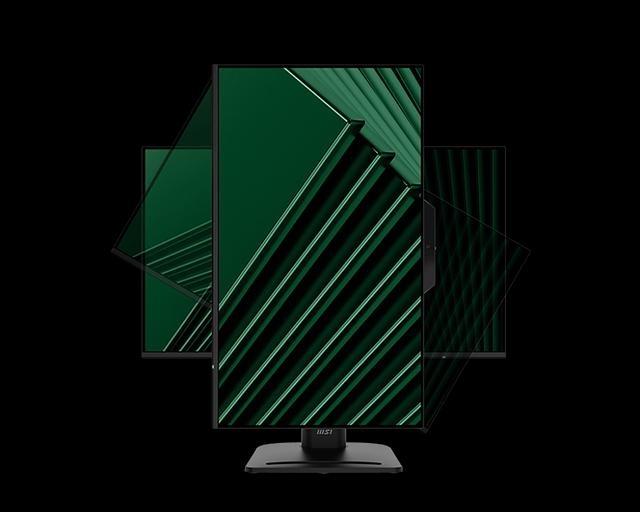 Монитор MSI PRO MP272PMG 27" 16:9 FHD(1920x1080) IPS Flat,Webcam,4ms(GTG),1000:1,100M:1,300nit,1xHDMI,1xDP,1xVGA,1xUSB-A,1xUSB-B,Speaker,Tilt,Swivel,Height,Pivot,VESA,120Hz,Black,1y war-ty фото 3