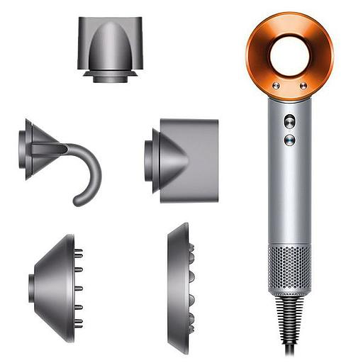Фен Dyson Supersonic HD08 (никель/медный) Dyson Supersonic HD08 Hair (Supersonic HD08 Hair Dryer Nickel/Copper 389934-01) фото 1