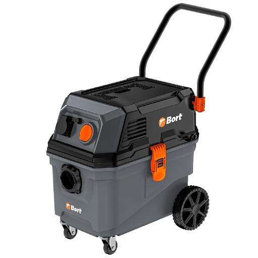 Bort ПЫЛЕСОС ДЛЯ СУХОЙ И ВЛАЖНОЙ УБОРКИ BAX-700 {1600 Вт, шланг 3м, диаметр 35мм, мощ.всасывания 320Вт, Фильтр HEPA, Бак пластик, шум 78дБ, вес 12 кг, уп. 52 x 36 x 55см } [93418118] фото 1