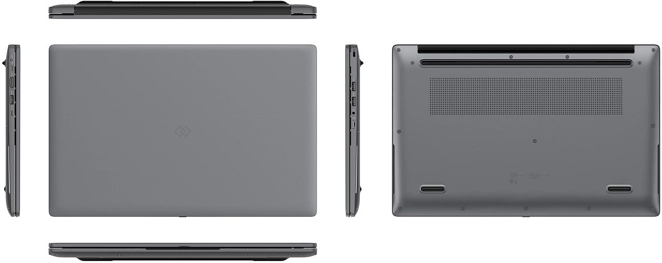 Ноутбук Digma EVE i5980 Core M3 8100Y 16Gb SSD512Gb Intel UHD Graphics 615 15.6" IPS FHD (1920x1080) Windows 11 Professional grey WiFi BT Cam 5000mAh (DN15CM-ADXW01) фото 5