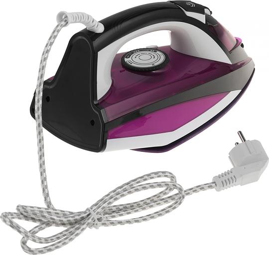 Утюг Centek CT-2344 VIOLET 2400Вт, керамическая подошва, мощный паровой удар, самоочистка, 330мл фото 4