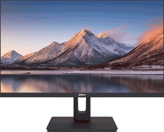Монитор Dahua DHI-LM24-C301B черный LCD 23.8'' 16:9 2560х1440(WQHD) IPS, nonGLARE, 100 Hz, 300 cd/m2, H178°/V178°, 1200:1, 16.7M, 5ms, HDMI, DP, Tilt, 3Y фото 1