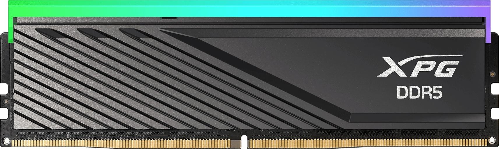 Память DDR5 2x16GB 6400MHz A-Data AX5U6400C3216G-DTLABRBK XPG Lancer RGB RTL PC5-51200 CL32 DIMM 288-pin 1.4В kit dual rank с радиатором Ret фото 1