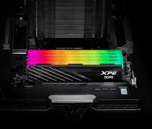 Память DDR5 2x16GB 6400MHz A-Data AX5U6400C3216G-DTLABRBK XPG Lancer RGB RTL PC5-51200 CL32 DIMM 288-pin 1.4В kit dual rank с радиатором Ret фото 6