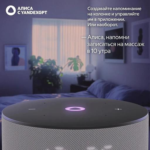 Умная колонка Яндекс Станция Мини 3, модель YNDX-00027 (серый) фото 8