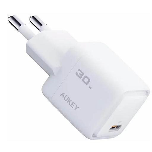 Сетевое зарядное устройство Aukey Comet Mini 30W White фото 1