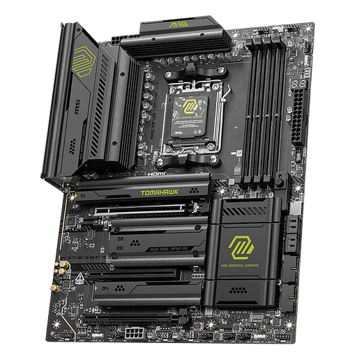 Материнская плата MSI MAG X870E TOMAHAWK WIFI SocketAM5 AMD X870 4xDDR5 ATX AC`97 8ch(7.1) 5Gigabit RAID+HDMI фото 3