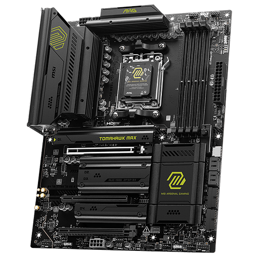 Материнская плата MSI MAG B850 TOMAHAWK MAX WIFI SocketAM5 AMD B850 4xDDR5 ATX AC`97 8ch(7.1) 5Gigabit RAID+HDMI фото 3