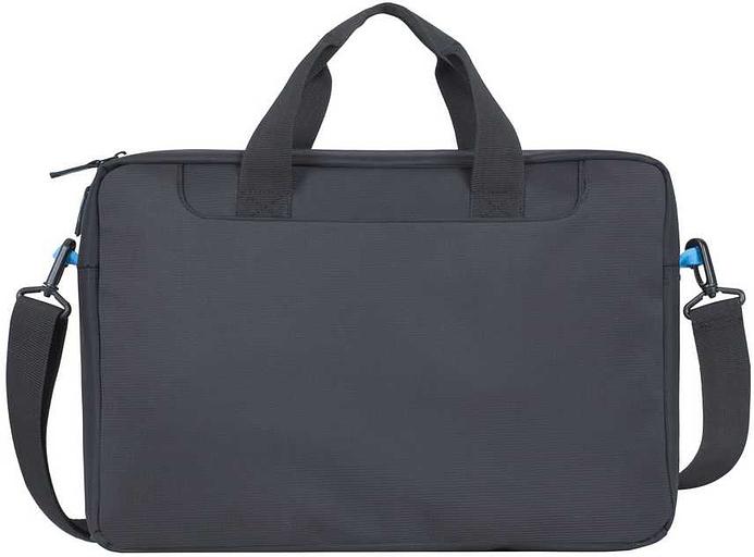 Сумка для ноутбука 16" Riva 8057 черный полиэстер (8057 BLACK) фото 3