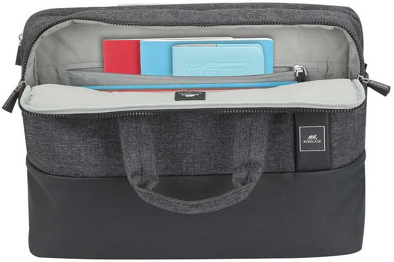 Сумка для ноутбука 15.6" Riva 8831 черный полиэстер (8831 BLACK) фото 6