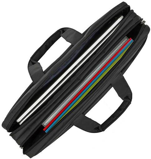 Сумка для ноутбука 17.3" Riva 8257 черный полиэстер (8257 BLACK) фото 9