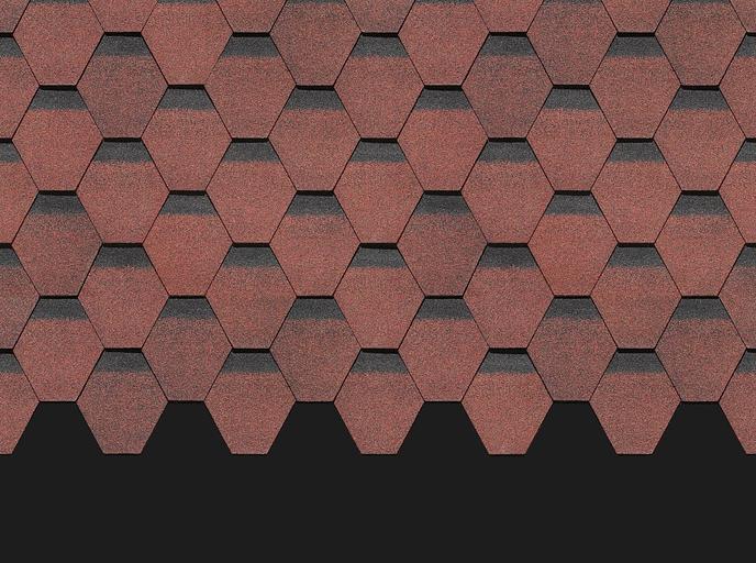 Гибкая черепица Döcke PIE Premium «Шеффилд» клубника опт фото 1