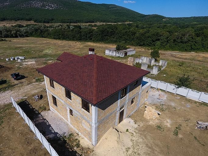 Гибкая черепица Döcke PIE Premium «Шеффилд» клубника опт фото 5