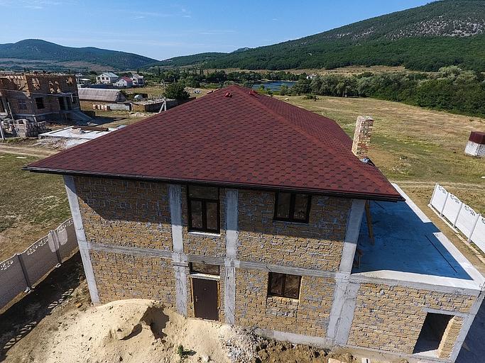 Гибкая черепица Döcke PIE Premium «Шеффилд» клубника опт фото 6