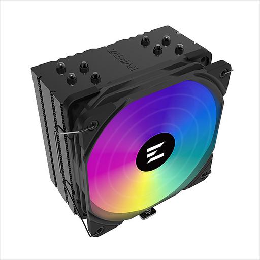 Кулер ZALMAN CNPS9X PERFORMA PLUS ARGB BLACK, 120mm FAN, 4 HEAT PIPES, 4-PIN PWM, 600-2000 RPM, 29.7DBA MAX, HYDRO BEARING, FULL SOCKET SUPPORT фото 2