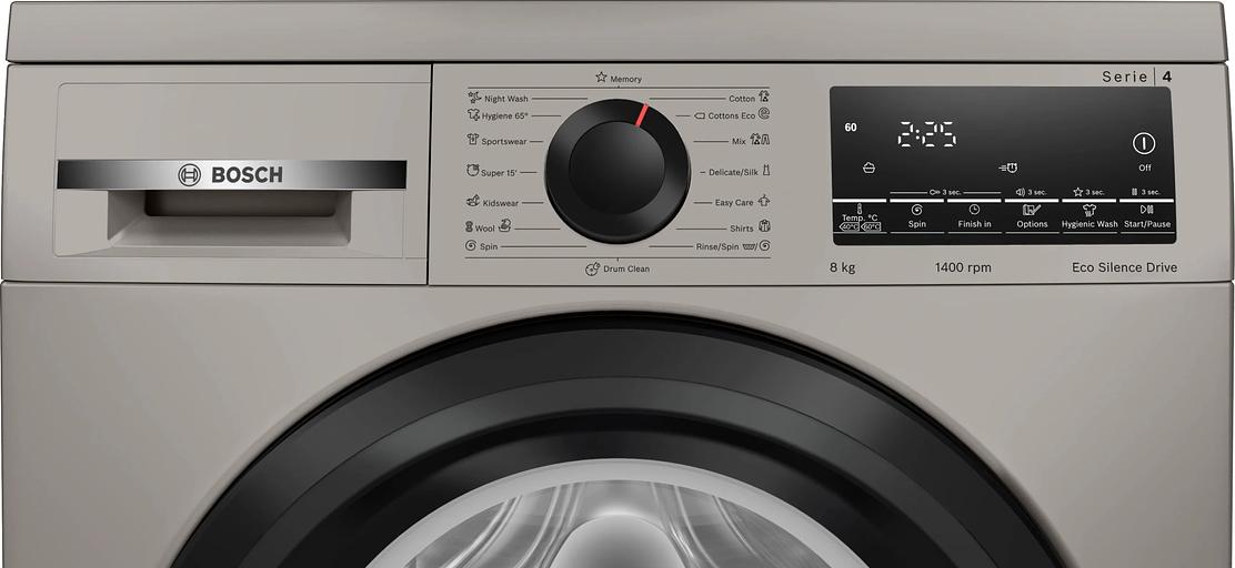Стиральная машина Bosch WLS2846SME пан.англ. класс: A загр.фронтальная макс.:8кг серебристый фото 3