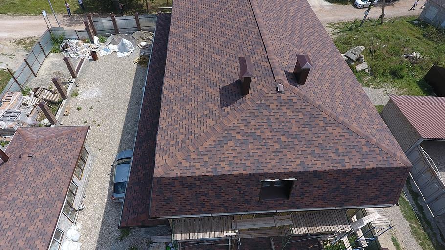 Гибкая черепица Döcke PIE Premium «Генуя» кофе опт фото 5