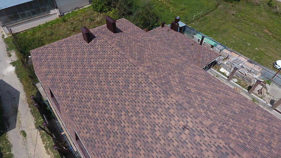 Гибкая черепица Döcke PIE Premium «Генуя» кофе опт фото 6