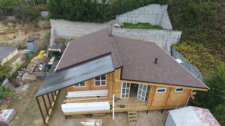 Гибкая черепица Döcke PIE Premium «Цюрих» арахис опт фото 9