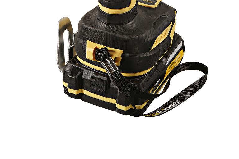 Дрель-шуруповерт аккумуляторная бесщеточная ударная PLATINUM в кейсе 18 В 65Нм патрон 13мм 2х2Ач фото 4