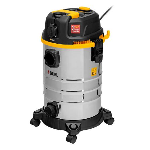 Пылесос строительный RVC30, 1400 Вт, бак 30 л, шланг 3 м, розетка с автосинхр. фото 2