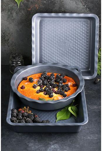 Форма для выпечки Polaris Kontur 2323S квадр. 23x23см сталь черный (015444) фото 6