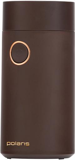 Кофемолка Polaris PCG 2014 200Вт сист.помол.:ротац.нож вместим.:50гр коричневый фото 5