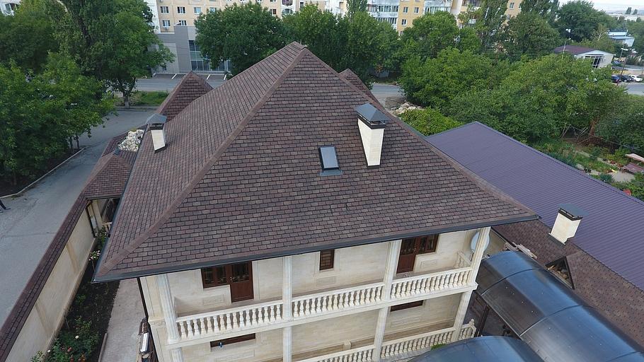 Гибкая черепица Döcke PIE Premium «Женева» арахис опт фото 4