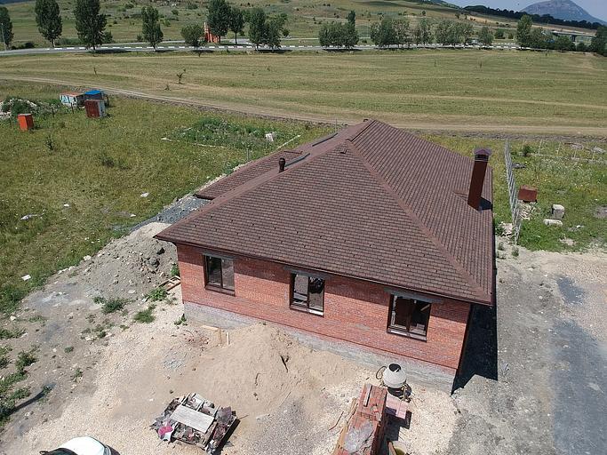 Гибкая черепица Döcke PIE Premium «Женева» арахис опт фото 6