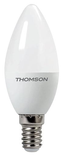 Лампа светодиодная Thomson Candle TH-B2016 8Вт цок.:E14 свеча 220B 4000K св.свеч.бел.нейт. C (упак.:1шт) фото 1