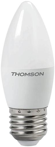 Лампа светодиодная Thomson TH-B2022 8Вт цок.:E27 свеча 220B 4000K св.свеч.бел.нейт. Candle фото 1