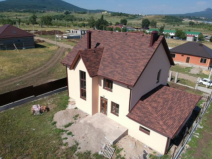 Гибкая черепица Döcke PIE Premium «Женева» кофе опт фото 2