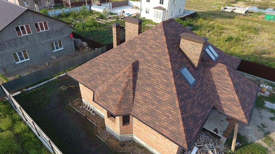 Гибкая черепица Döcke PIE Premium «Женева» кофе опт фото 9