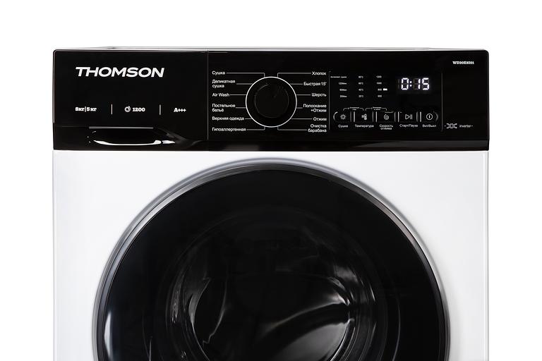 Стирально-сушильная машина Thomson WD30E8I01 8/5 кг, 1200 об фото 2