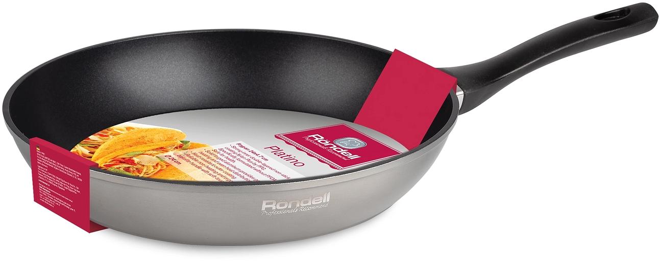 Сковорода Rondell Platino RDA-1471 круглая 24см покрытие: Xylan Plus ручка несъемная (без крышки) стальной фото 5