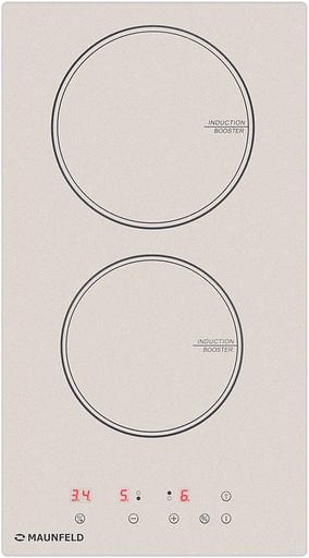 Индукционная варочная поверхность Maunfeld CVI292BG бежевый фото 1