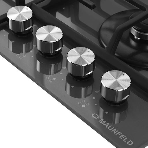 Газовая варочная поверхность Maunfeld EGHG.64.63CDGR/G графит фото 7