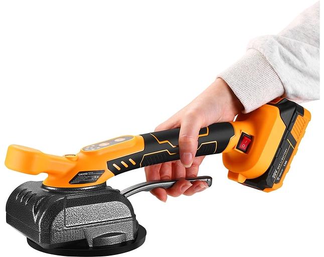 Виброприсоска Deko Master DKTT20 20Вт электрический желтый (085-1132) фото 5