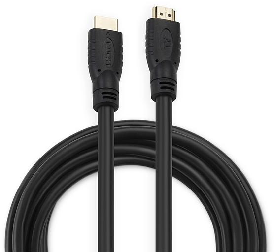 Кабель аудио-видео Buro BU-HDMI-v1.4-10M-FF HDMI (m)/HDMI (m) 10м. феррит.кольца черный фото 1