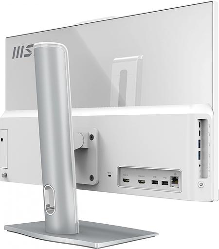 Моноблок MSI Modern AM242P 12M-1064XRU 23.8" Full HD i7 1255U (1.7) 16Gb SSD512Gb Iris Xe без ОС GbitEth WiFi BT 120W клавиатура мышь Cam белый 1920x1080 фото 7