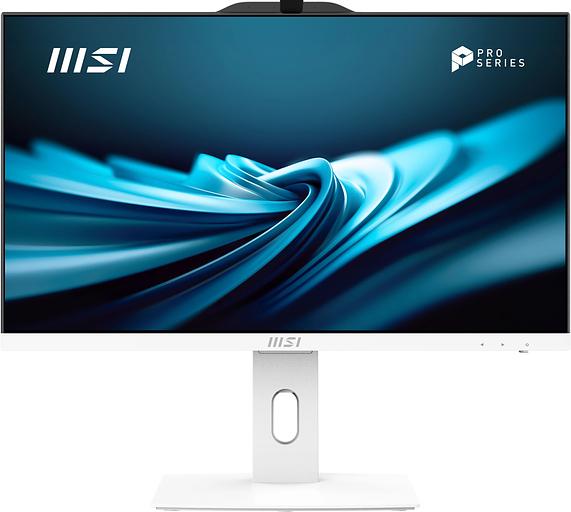 Моноблок MSI Pro AP242P 14M-668XRU 23.8" Full HD i7 14700 (2.1) 16Gb SSD512Gb UHDG 770 без ОС GbitEth WiFi BT 120W клавиатура мышь Cam белый 1920x1080 фото 1