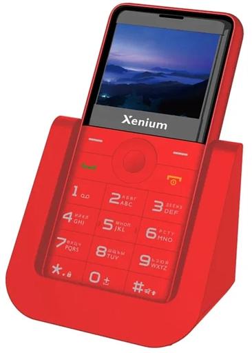 Мобильный телефон Xenium X700 красный моноблок 2Sim 2.31" 240x320 Nucleus 0.3Mpix GSM900/1800 MP3 FM microSD max32Gb фото 4