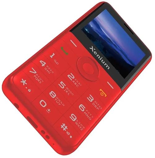 Мобильный телефон Xenium X700 красный моноблок 2Sim 2.31" 240x320 Nucleus 0.3Mpix GSM900/1800 MP3 FM microSD max32Gb фото 5