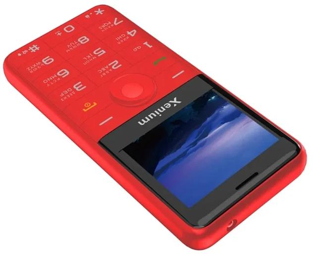 Мобильный телефон Xenium X700 красный моноблок 2Sim 2.31" 240x320 Nucleus 0.3Mpix GSM900/1800 MP3 FM microSD max32Gb фото 6